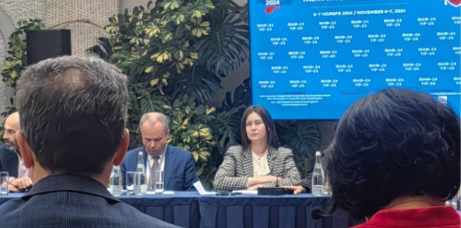 Margarita Bolytcheva Presented Concept of VI Yalta International Economic Forum